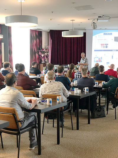 ..een diversiteit aan presentaties op het 10e lasal event vorig jaar.. lsl ev23 pres