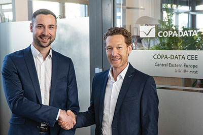 Johannes Petrowisch (link) als nieuwe Managing Director van COPA-DATA CEE/ME, terwijl mede-oprichter Alexander Punzenberger zich als eigenaar volledig zal concentreren op de marktontwikkeling in het Midden-Oosten. COPA DATA CEE ME management pr image 400px