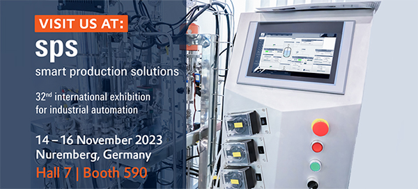 In Neurenberg presenteert COPA-DATA de toepassingsmogelijkheden van zenon SPS 2023 zenon