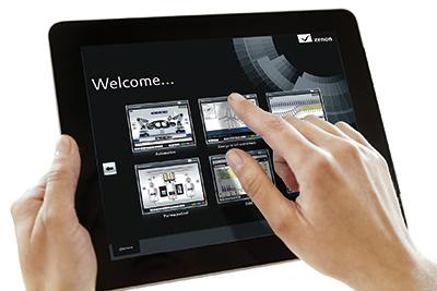 De rapportage en HMI/SCADA software zenon bevordert certificering van energy data management overeenkomstig met ISO 50001. zenon 710 Multi Touch 400px