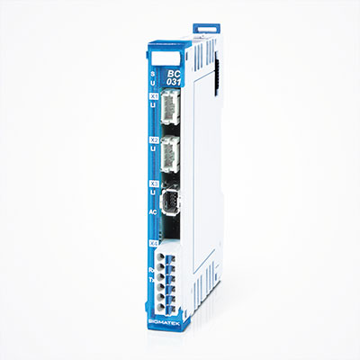 De gyroscoop sensor module BC 031 voor exacte rotatie en acceleratie snelheid metingen van SIGMATEK BC031 400px