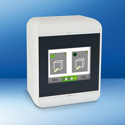 De ETT 353 van SIGMATEK wordt gebruikt voor eenvoudige proces besturing direct op de machine. ETT353 400px