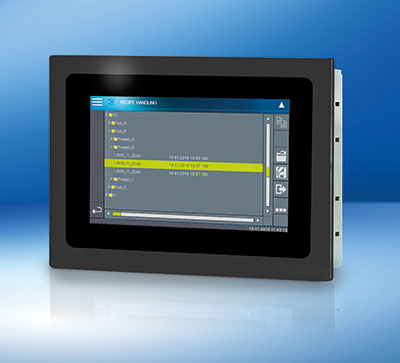 De ETT 412 heeft een modern widescreen formaat met capacitief 4.3” touch display ETT412 400px
