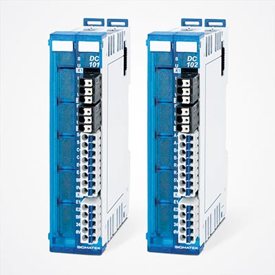 meer vermogen in een double pack met de DC 101 en DC 102 van SIGMATEK S Dias DC101 DC102 400px