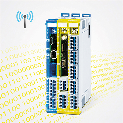 Wireless Safety – compact, flexible en open van SIGMATEK WirelessSafety 400px