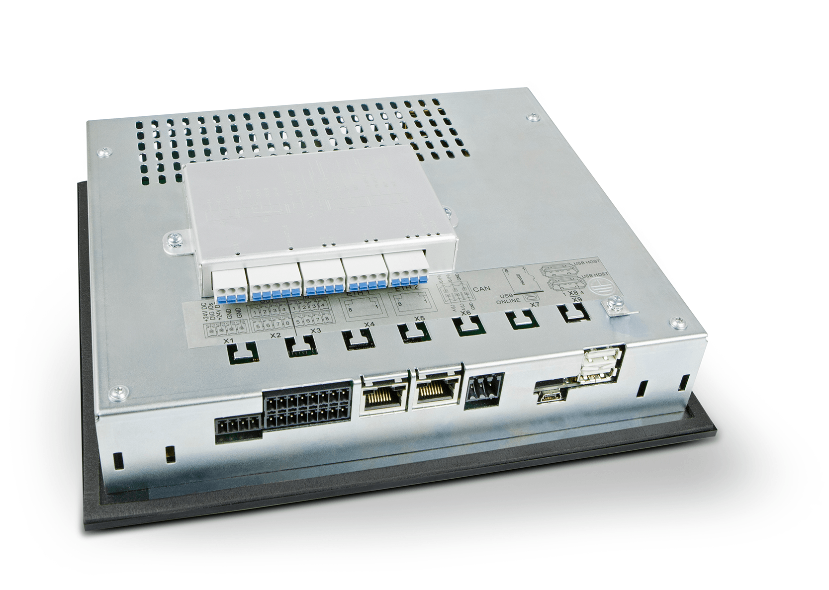 ...op de achterkant van een ETT multi-touch HMI sib061 400px